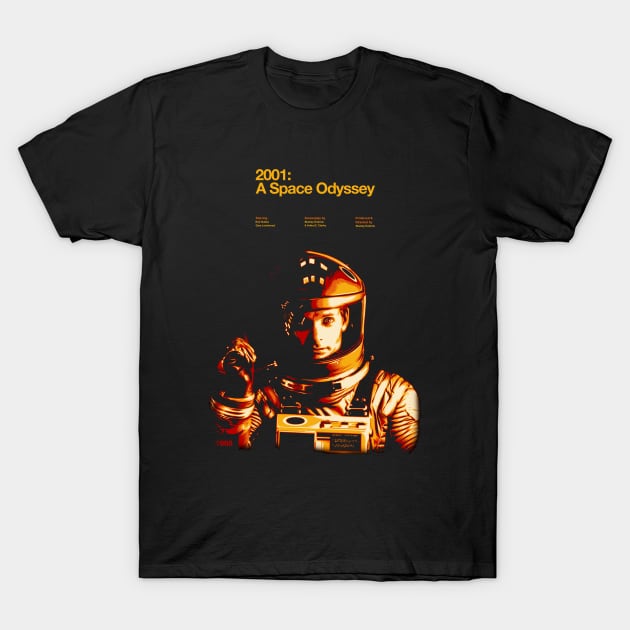 2001 A Space Odyssey Hal T-Shirt by shieldjohan